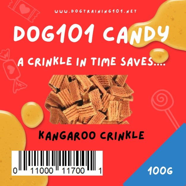 Dogtraining101 Retail Super Store 100g Kangaroo Crinkle