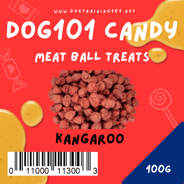 Dogtraining101 Retail Super Store Kangaroo meat balls 100g