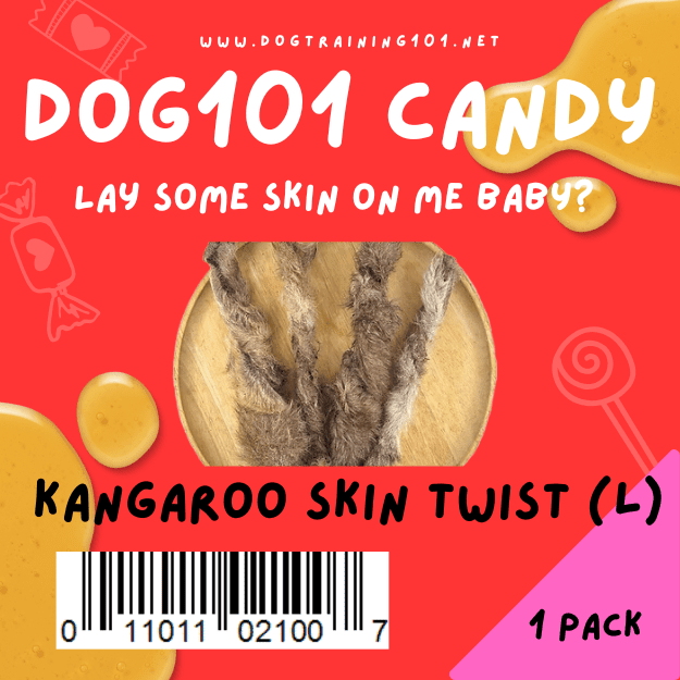 Dogtraining101 Retail Super Store Kangaroo Skin Twist - Large