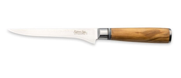 Katana Saya Olive Wood Handled Boning Knife 15cm (Kso-13)