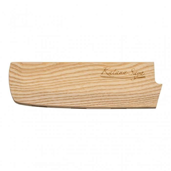 Katana Saya Olive Wood Handled Nakiri Knife 18cm (Kso-03)