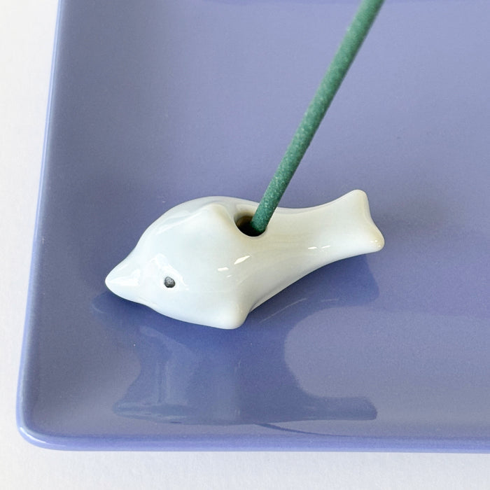 KAWAII COLLECTION: Dolphin Holder w/Blue Plate