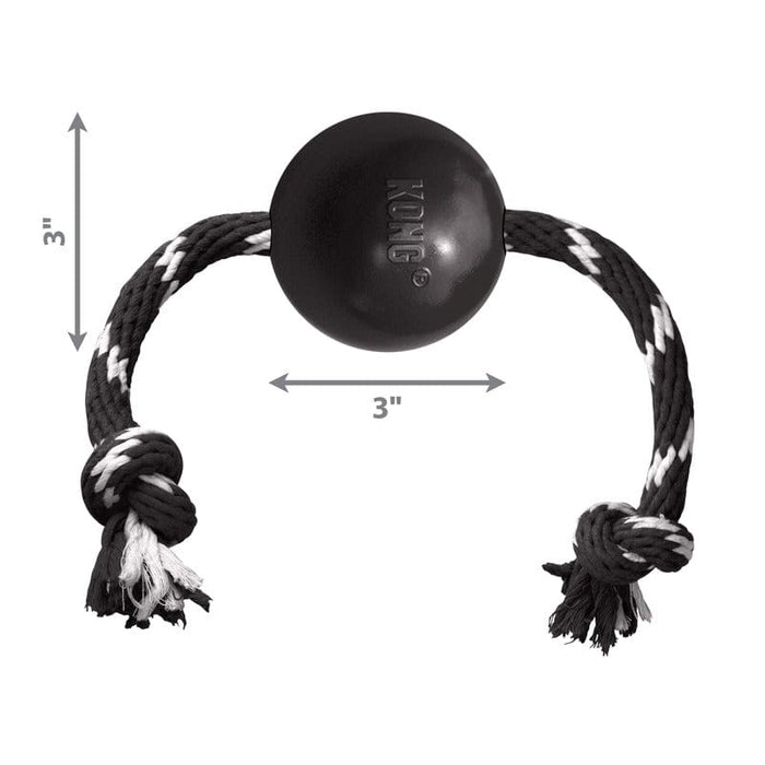 Kong KONG® Extreme Ball w/Rope Lg