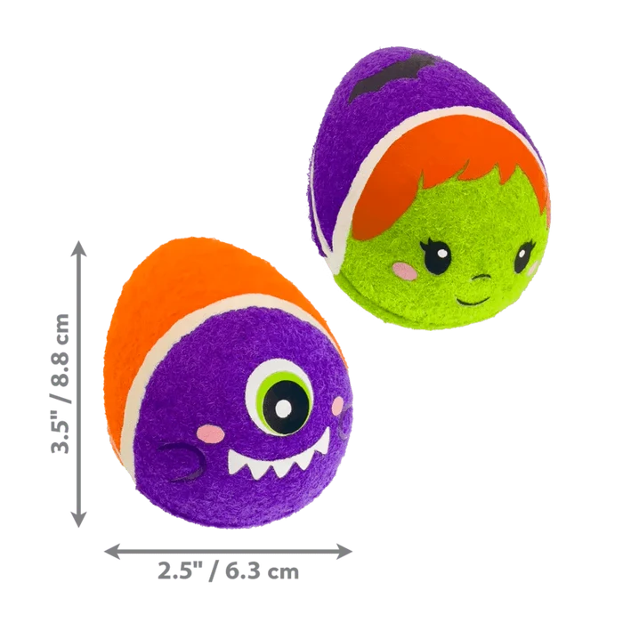 Kong Kong Halloween AirDog® Squeaker Egg 2-pk Md
