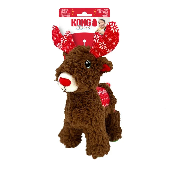 Kong KONG Holiday Sherps Reindeer