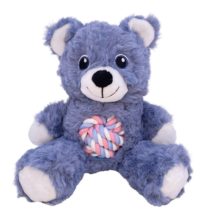 Kong Small KONG Knots Teddy Plush Squeaky Assorted