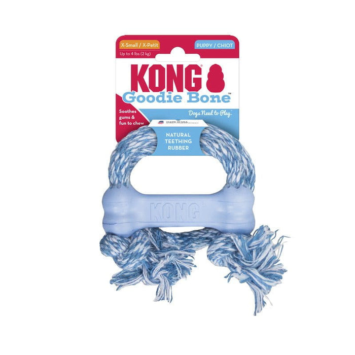 Kong KONG® Puppy Goodie Bone w/Rope XS