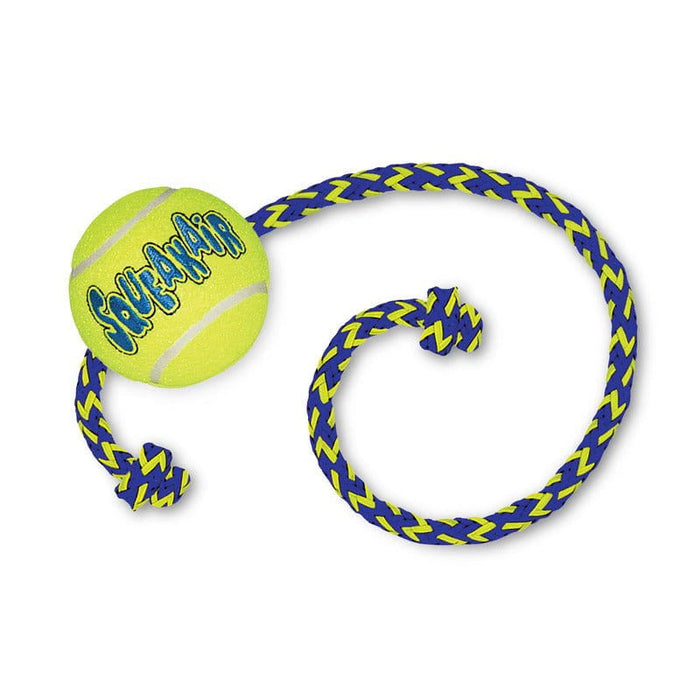 Kong KONG® SqueakAir® Ball w/Rope Md