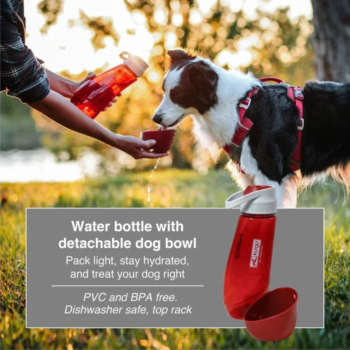 Kurgo Kurgo - Gourd Water Bottle & Bowl