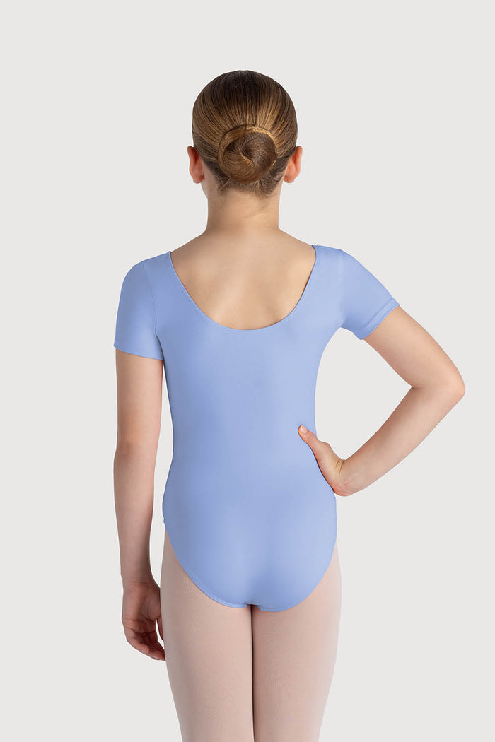 L0802G - Bloch Overture Olisia Short Sleeve Girls Leotard
