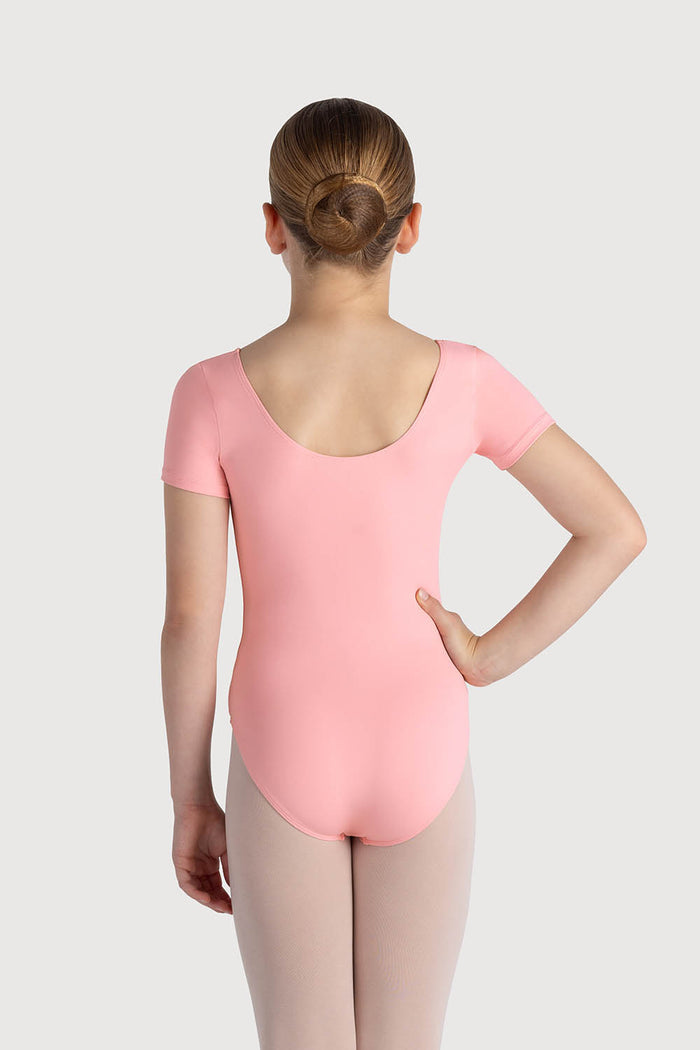 L0802G - Bloch Overture Olisia Short Sleeve Girls Leotard