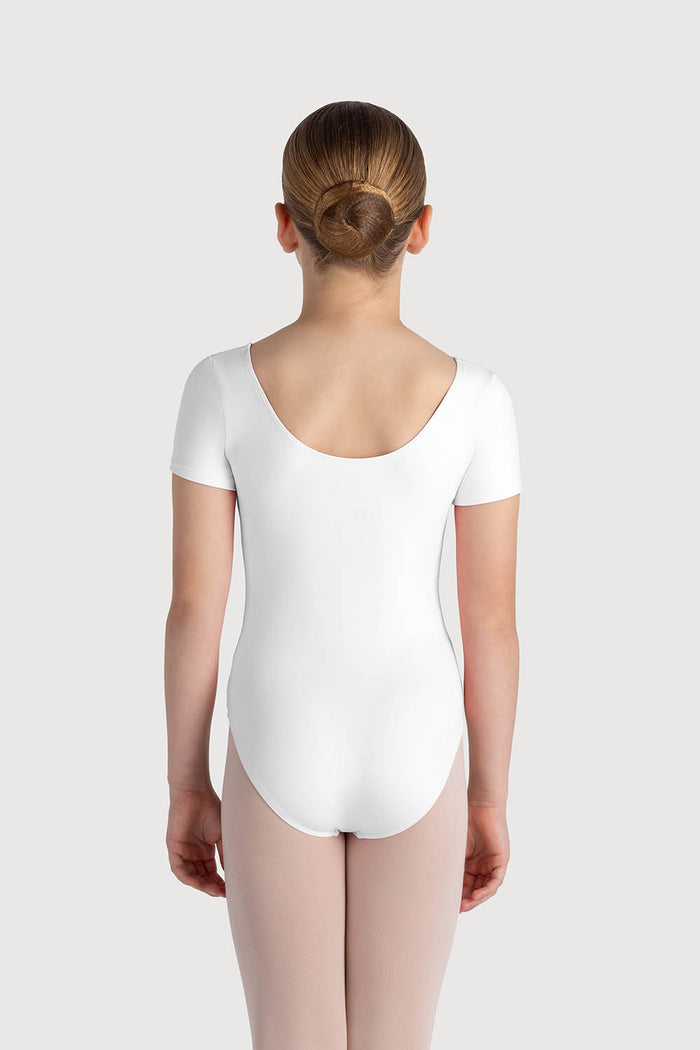 L0802G - Bloch Overture Olisia Short Sleeve Girls Leotard