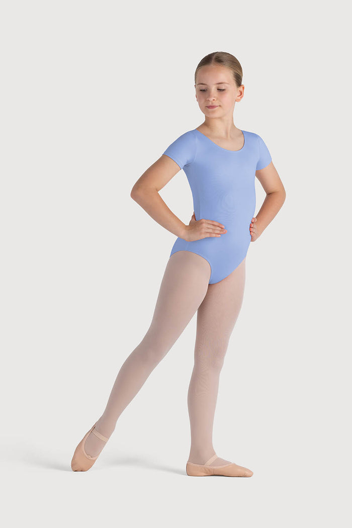 L0802G - Bloch Overture Olisia Short Sleeve Girls Leotard