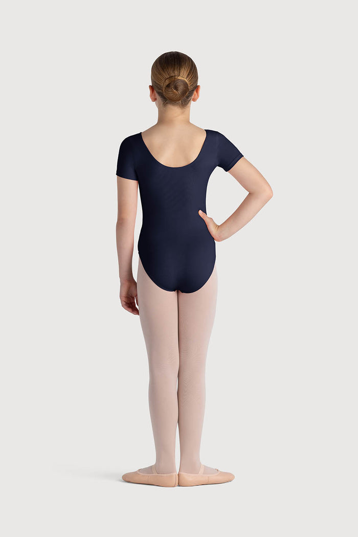 L0802G - Bloch Overture Olisia Short Sleeve Girls Leotard