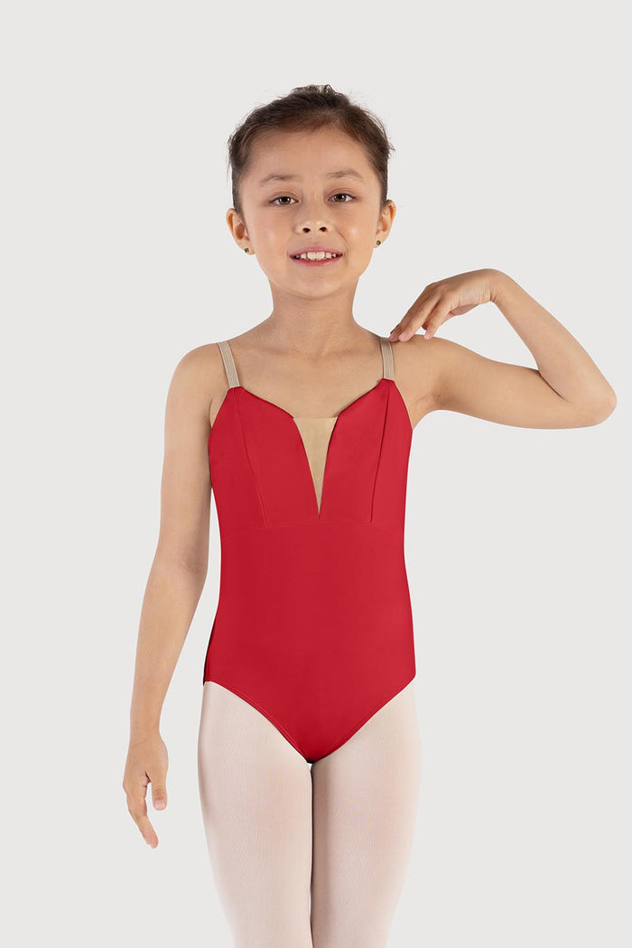 L0877G - Bloch Overture Opera Girls Camisole Leotard