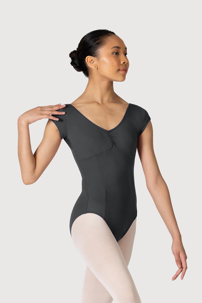 L3872LI - Bloch Varda Repertoire Womens Cap Sleeve Leotard