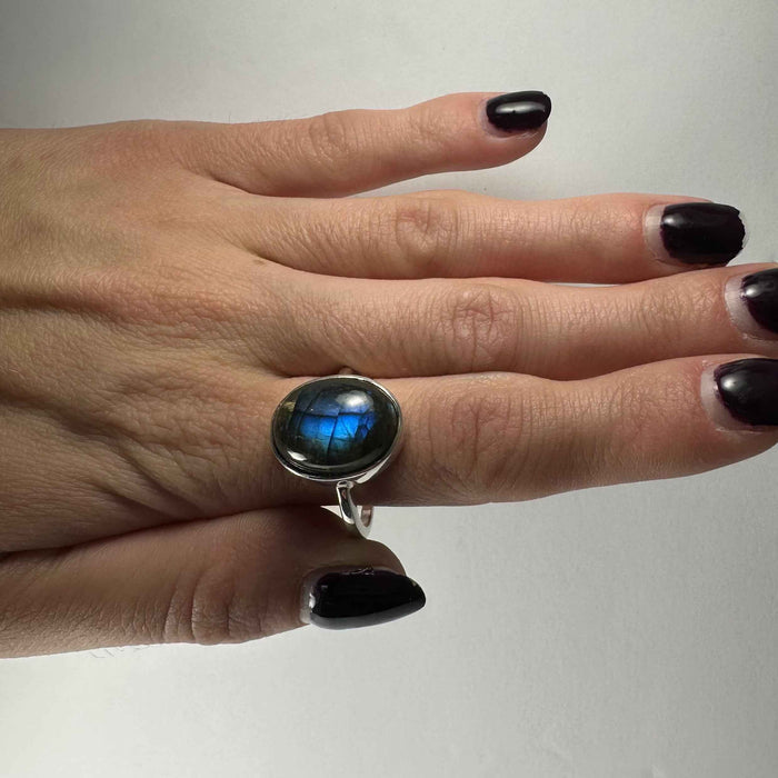 Labradorite Ring - Size 10