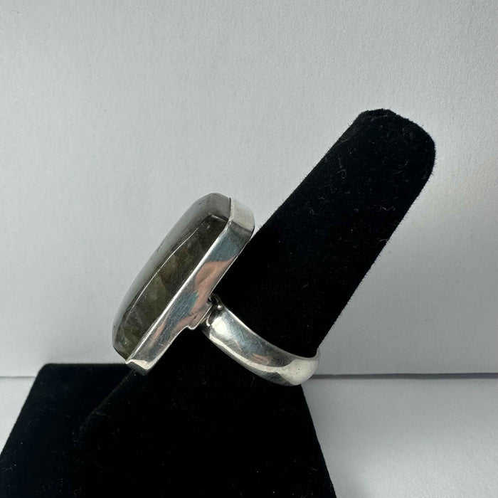 Labradorite Ring - Size 8