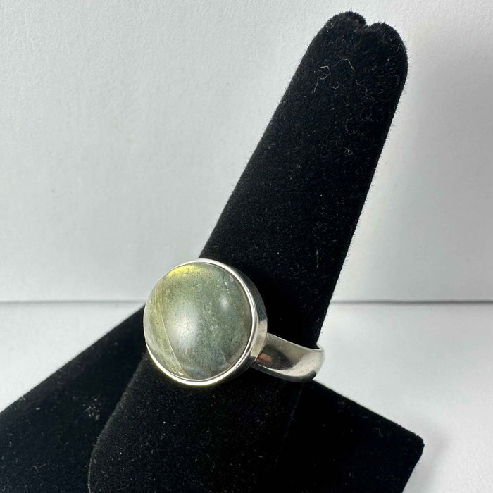 Labradorite Ring - Size 9 - Smokin Resin Company