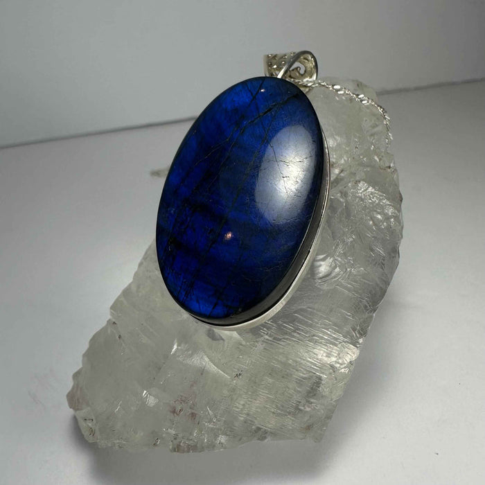 Labradorite Teardrop Pendant