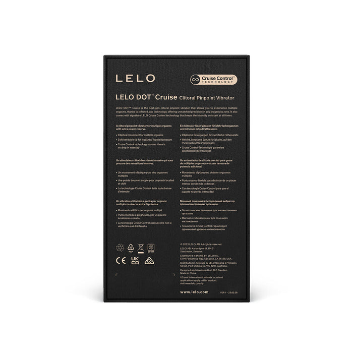 LELO Dot Cruise - Lemon Sorbet Intimates Adult Boutique
