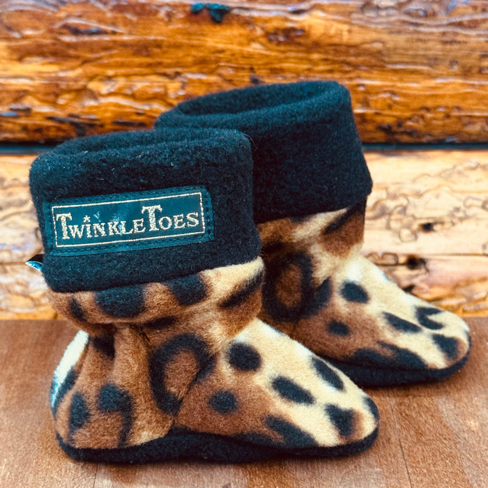 Leopard Infant/Toddler Slipper Socks