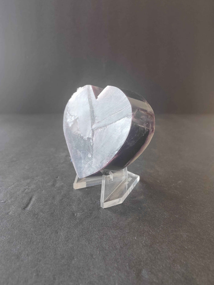 Lepidolite Tower & Heart Sculptures - Smokin Resin Company