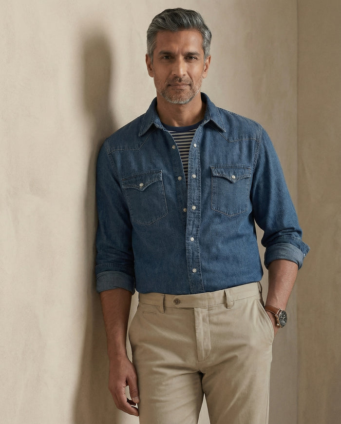Made to Measure / Washed Indigo Denim / Standard