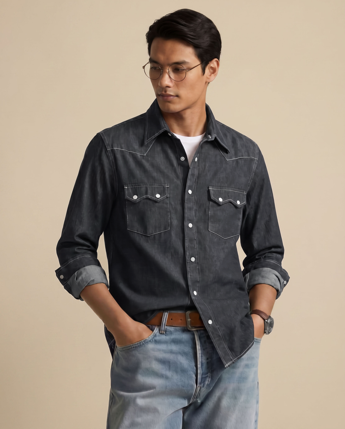 Made to Measure / Charcoal Denim / Standard