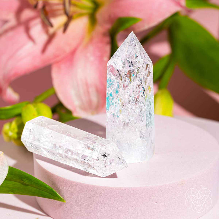 Limitless Manifestation - Ice Quartz Point