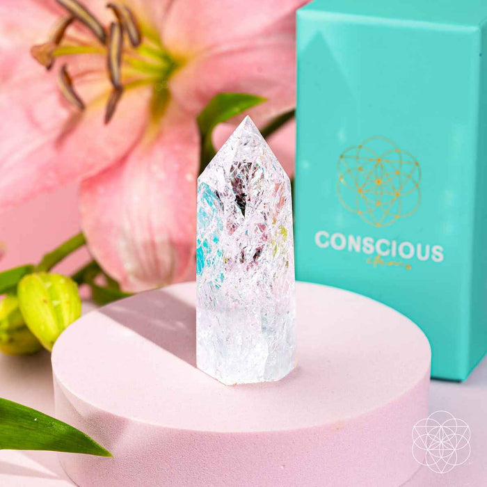 Limitless Manifestation - Ice Quartz Point