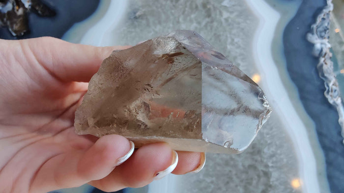 Lodalite Included Smoky Quartz 128g - Smokin Resin Company