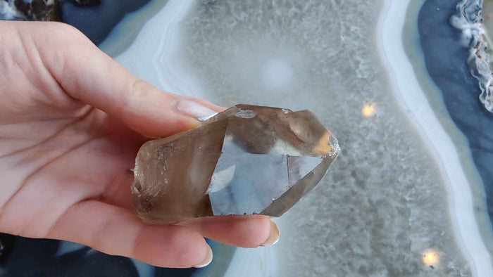 Lodalite Included Smoky Quartz 128g - Smokin Resin Company