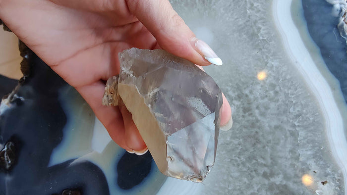 Lodalite Included Smoky Quartz 128g - Smokin Resin Company