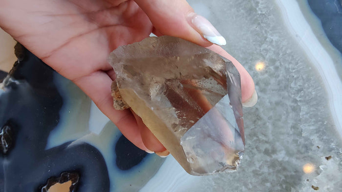 Lodalite Included Smoky Quartz 128g - Smokin Resin Company