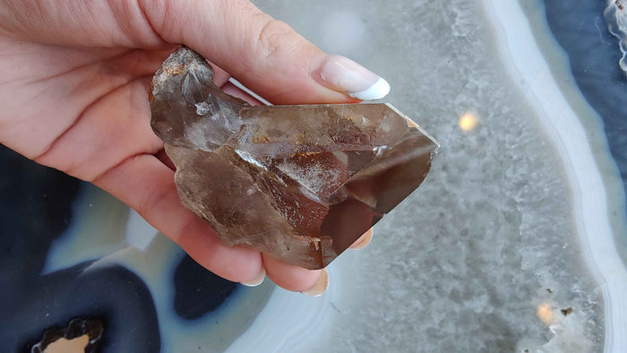Lodalite Included Smoky Quartz 128g - Smokin Resin Company