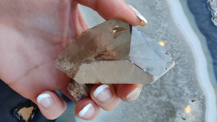 Lodalite Included Smoky Quartz 128g - Smokin Resin Company