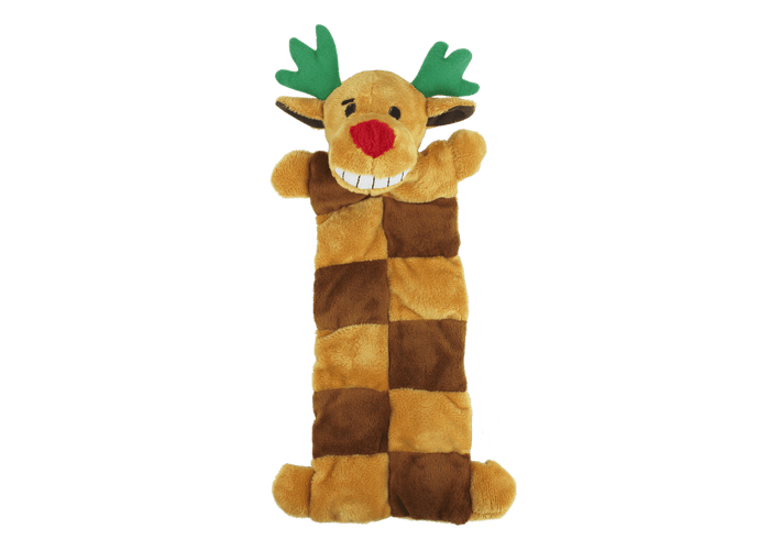 Dogtraining101 Retail Dog Super Store Loofa® Christmas Squeaker Mat - Reindeer