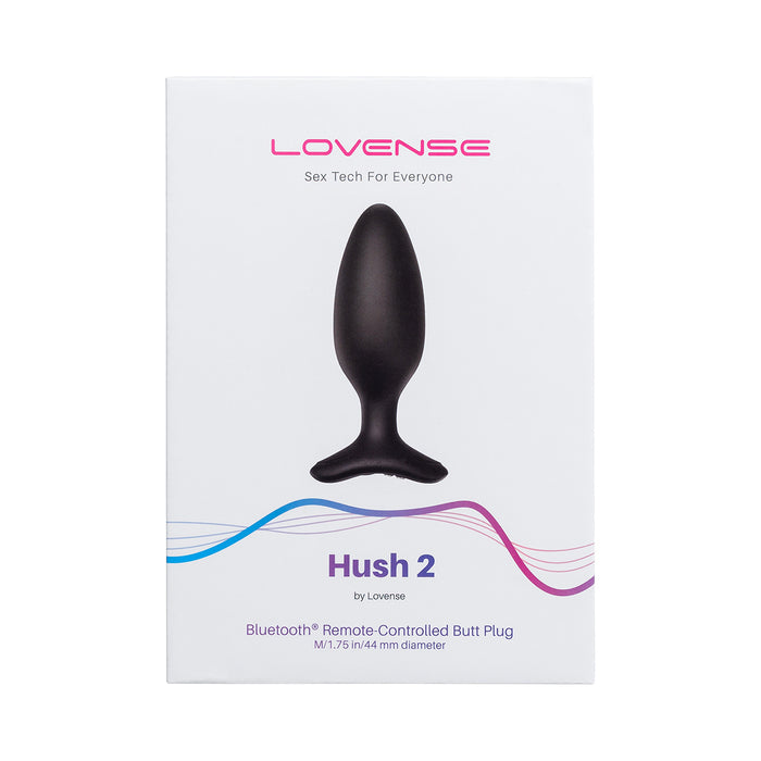 Medium Lovense Hush 2 Remote Anal Vibrator Butt Plug | Buy Now Intimates Adult Boutique