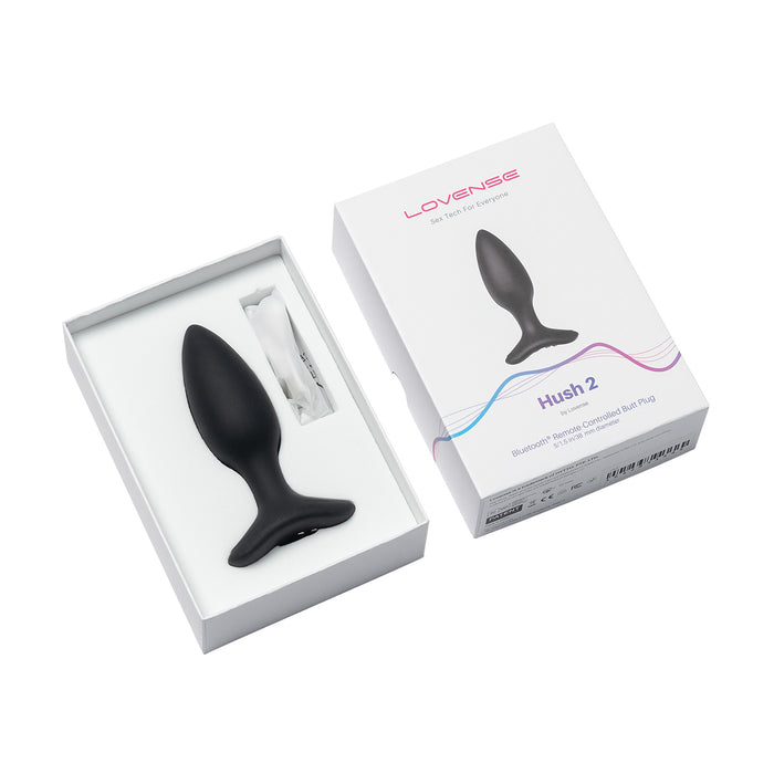 Anal Toy: Lovense Hush 2 - Small Vibrating Butt Plug Intimates Adult Boutique