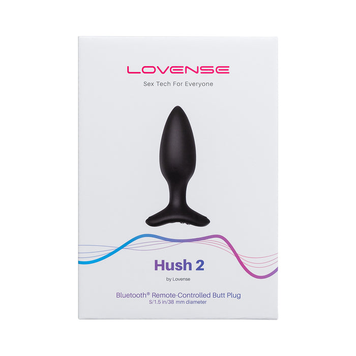 Anal Toy: Lovense Hush 2 - Small Vibrating Butt Plug Intimates Adult Boutique