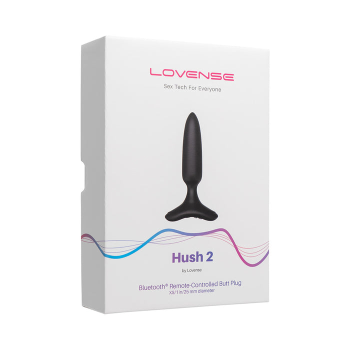 Anal Toys: Lovense Hush 2 Vibrating App Based Vibrating Butt Plug  Intimates Adult Boutique