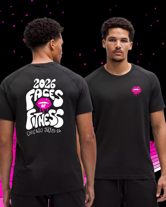 lululemon x Faces of Fitness Metal Vent Tech Short-Sleeve (HERO LOGO)