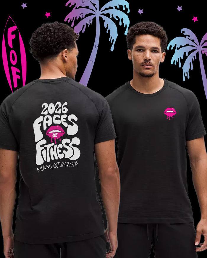 lululemon x Faces of Fitness Metal Vent Tech Short-Sleeve (HERO LOGO)