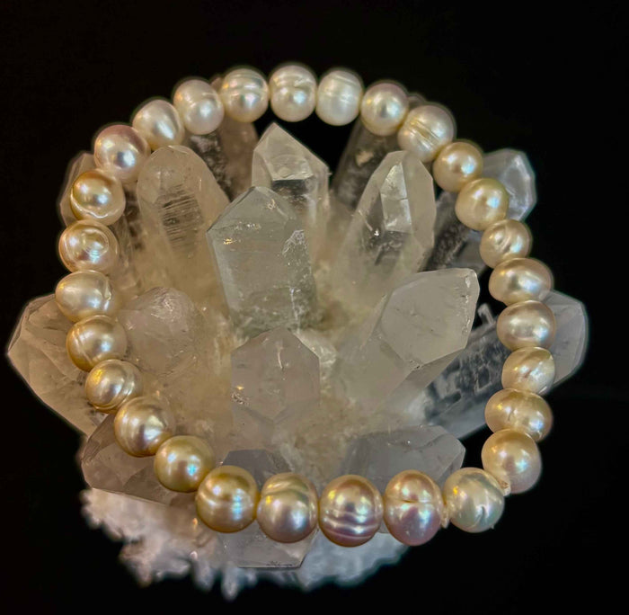 Luminous Grace Freshwater Pearl Bracelet