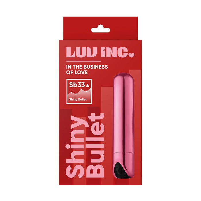 Luv Inc Shiny Bullet - Light Pink Intimates Adult Boutique