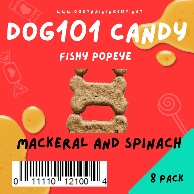 Dogtraining101 Mackerel and Spinach