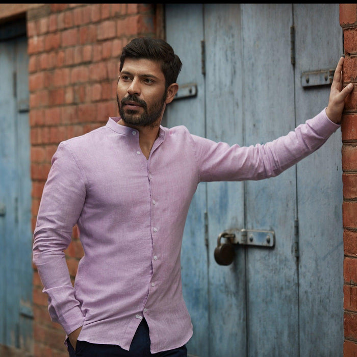 Malabar Band Collar Shirt