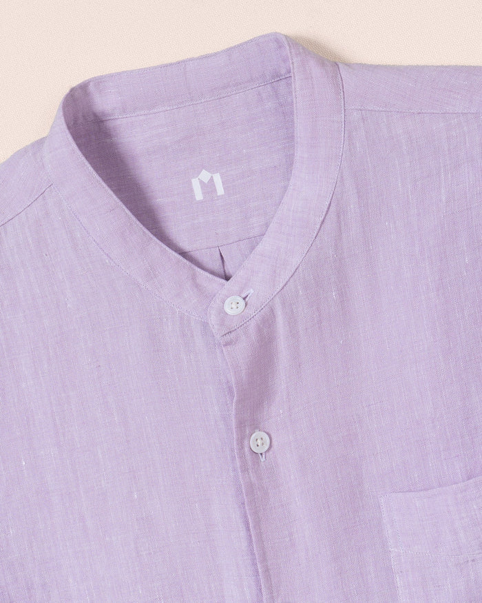 Malabar Band Collar Shirt
