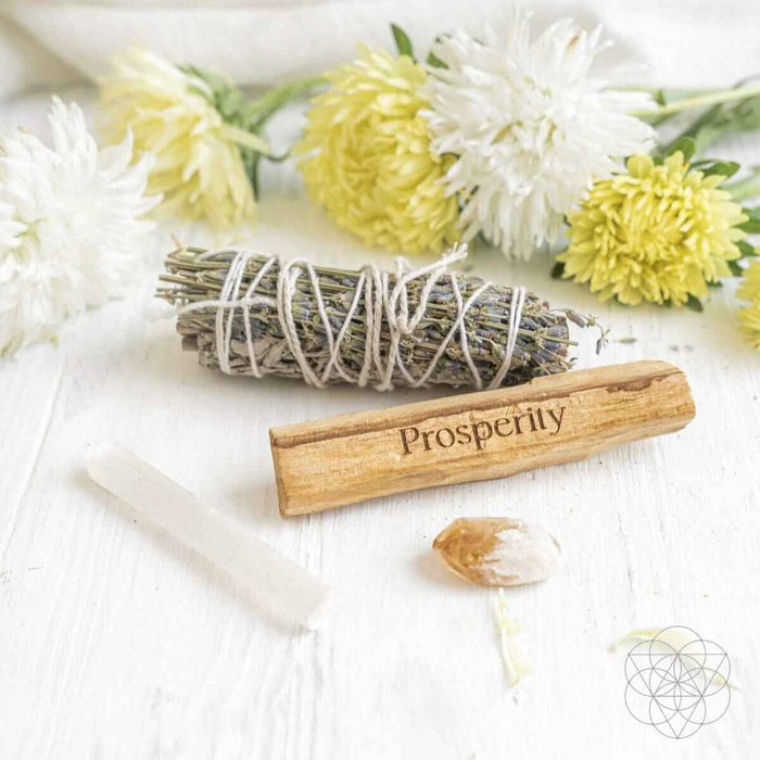 Manifest Miracles - Prosperity Smudging Kit (5 Pieces)